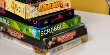 Stalo žaidimų vakaras