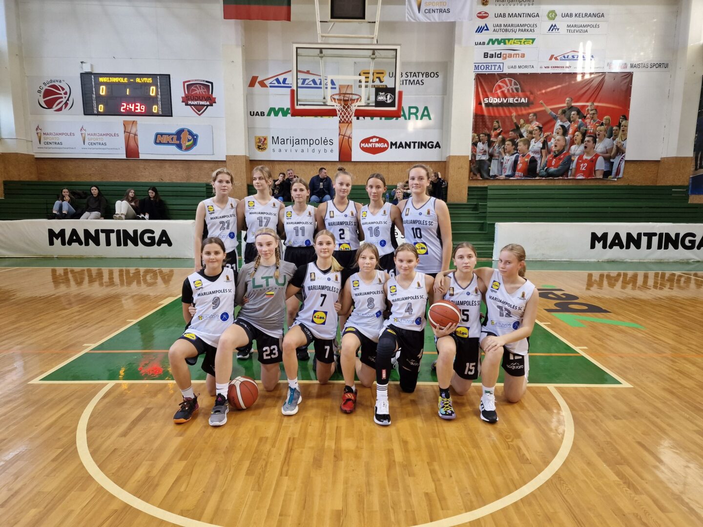 U16 komanda patyrė pralaimėjimą Kaune