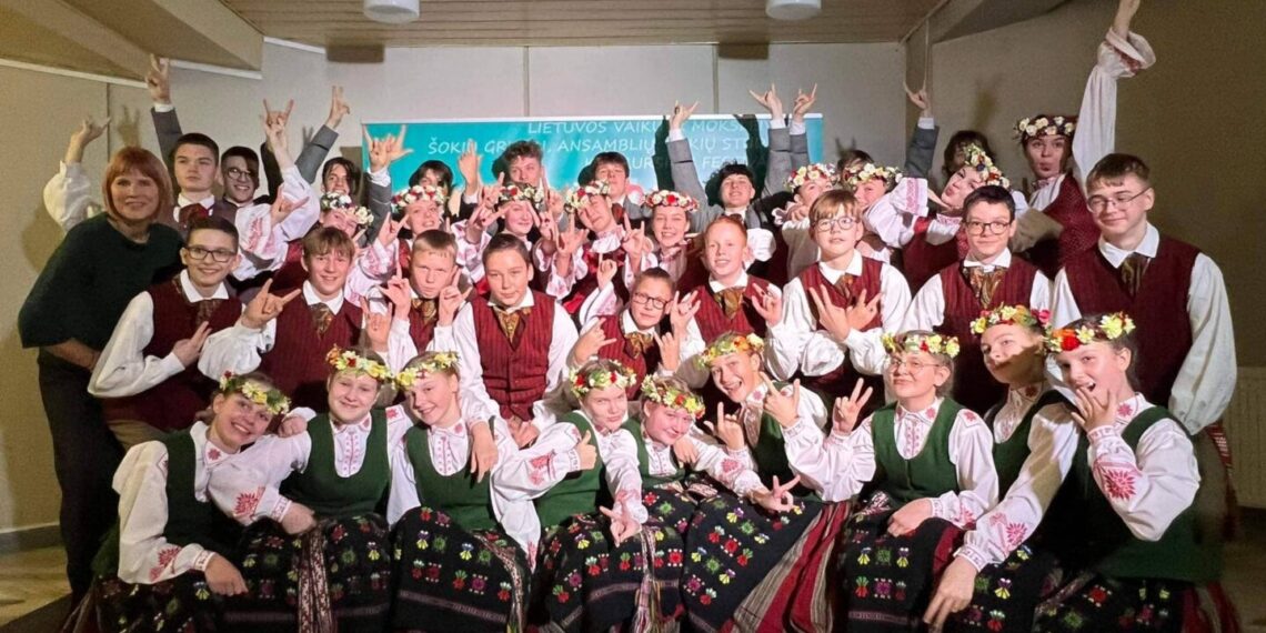 Vilkaviškio kultūros centre vyko Lietuvos vaikų ir moksleivių šokių festivalis