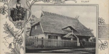 Lietuvių namas Tilžėje, 1908 m. atvirukas