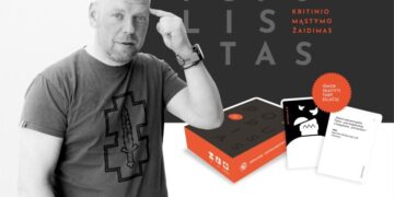 Kritinio mąstymo žaidimas „Populistas“ - jau ir Petro Kriaučiūno bibliotekoje!