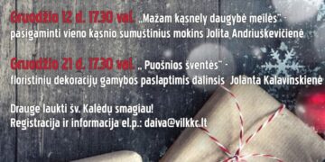 Kalėdinės dirbtuvės Vilkaviškyje