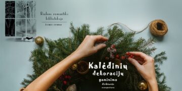Kalėdinių dekoracijų dirbtuvės