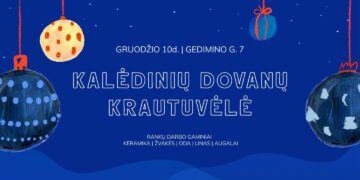 Kalėdinių dovanų krautuvėlė