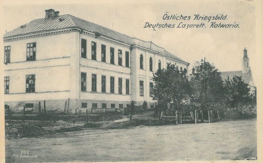 Karo lauko ligoninė Kalvarijoje pirmojo karo metu