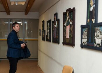 Kazlų Rūdos bibliotekoje lankėsi Kultūros ministras