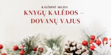 Knygų Kalėdos - dovanų vajus