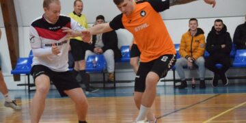 Marijampolės apskrities salės futbolo pirmenybėse dvivaldystė