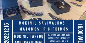 Mokinių savivaldos padėkos vakaras