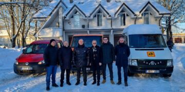 Pagalba Ukrainai - transporto priemonės