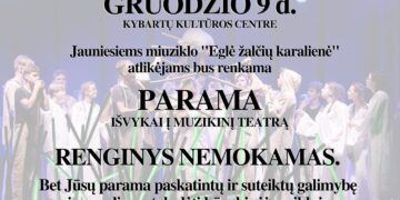 Paramos renginys jauniesiems atlikėjams