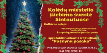 Sintautų eglutės įžiebimo šventė