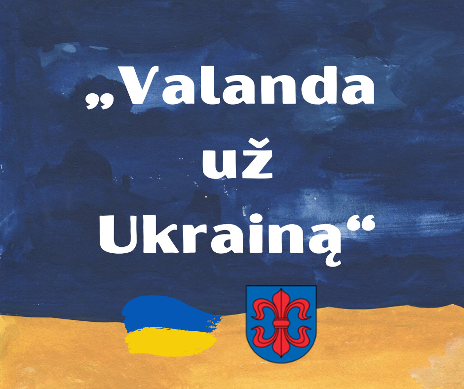 Solidarumo su Ukraina akcija Vilkaviškyje