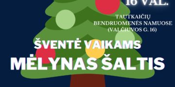 Šventė vaikams MĖLYNAS ŠALTIS