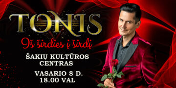 Tonio koncertas Šakiuose