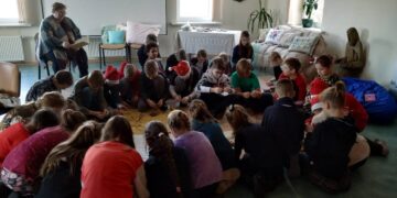 Vaikai domėjosi Advento papročiais