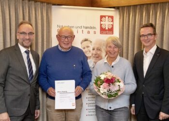 Vilkaviškio rajono garbės pilietis Alfons Hoping apdovanotas už ilgametę paramą Lietuvai