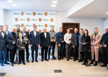 Pagerbti Marijampolės vardą garsinantys sportininkai ir jų treneriai