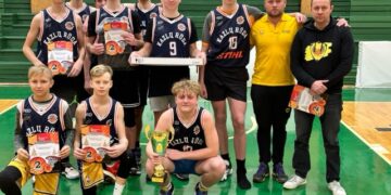Kazlų Rūdos sporto centro krepšininkai šešių komandų Kalėdiniame turnyre iškovojo antrąją vietą