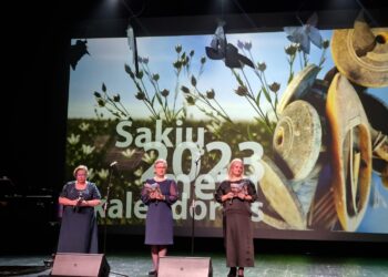 Šakiai sutiko 2023 metų kalendorių
