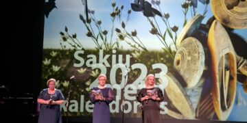 Šakiai sutiko 2023 metų kalendorių