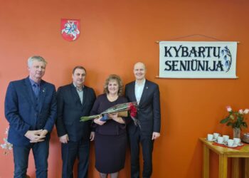 Už darbą padėkota Kybartų seniūno pavaduotojai Nijolei Karnickienei