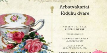 Arbatvakariai Kidulių dvare