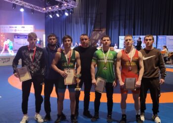 Klaipėdoje vyko atviras Lietuvos imtynių čempionatas, kuriame iškovoti medaliai