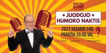 Juodojo humoro naktis su R. Šilansku