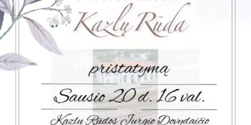 Knygos apie Kazlų Rūdą pristatymas