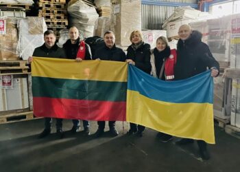 Severodonecko miestą pasiekė parama iš Vilkaviškio