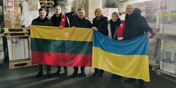 Severodonecko miestą pasiekė parama iš Vilkaviškio