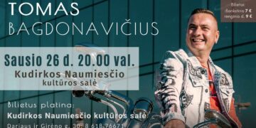 Tomo Bagdonavičiaus koncertas Kudirkos Naumiestyje!