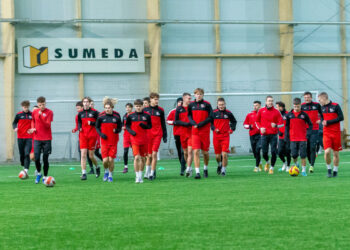 FK „Sūduva“ susirinko į pirmąją treniruotę