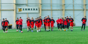 FK „Sūduva“ susirinko į pirmąją treniruotę