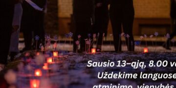 Kviečiame dalyvauti pilietinėje akcijoje „Atmintis gyva, nes liudija“