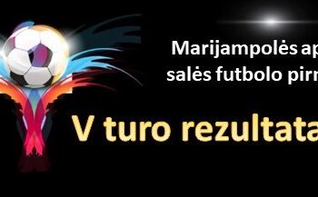 Marijampolės apskrities salės futbolo pirmenybių V turo statistika
