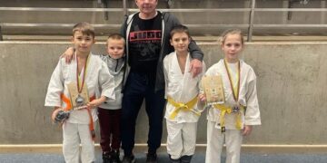 Kazlų Rūdos sporto centro dziudo imtynininkai tarptautiniame moksleivių dziudo čempionate tapo prizininkais