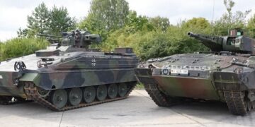 A Marder1A3 and the Puma. Source: Ralph Zwilling via Rheinmetall