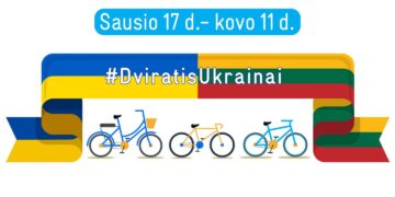 Kviečiama prisidėti prie gerumo akcijos „Dviratis Ukrainai“