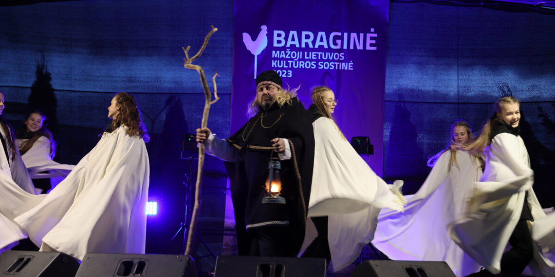 Baraginė įspūdingu renginiu atidarė Mažosios Lietuvos kultūros sostinės metus