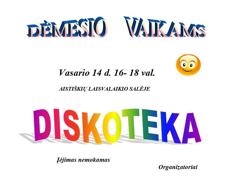 Diskoteka vaikams