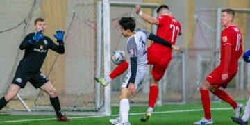 Draugiškos rungtynės su Latvijos ekipa