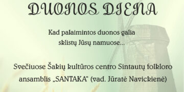 Duonos diena Barzduose