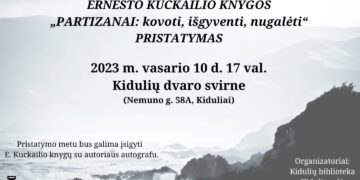 Ernesto Kuckailio knygos pristatymas