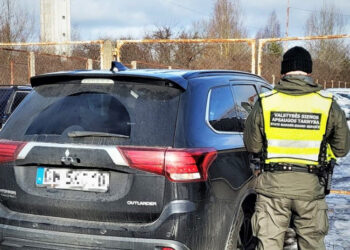 Galimai pavogtas automobilis iš Vokietijos