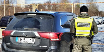 Galimai pavogtas automobilis iš Vokietijos