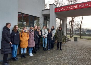 Gimnazistai aktyviai dalyvauja profesiniame veiklinime