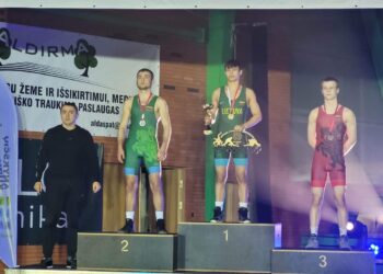 Graikų-romėnų imtynių čempionate - marijampoliečių medaliai