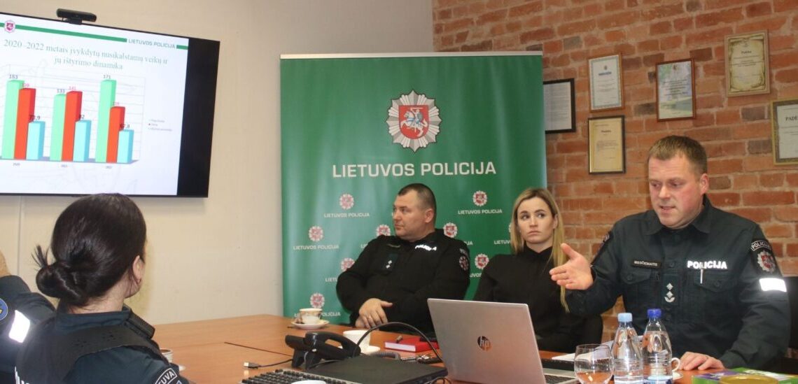 Įvyko Kalvarijos policijos komisariato metinės ataskaitos pristatymas